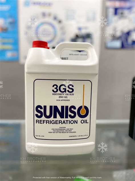 Suniso SL 32. . Suniso oil for r404a